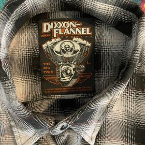Dixxon the Big Twin flannel. Large.